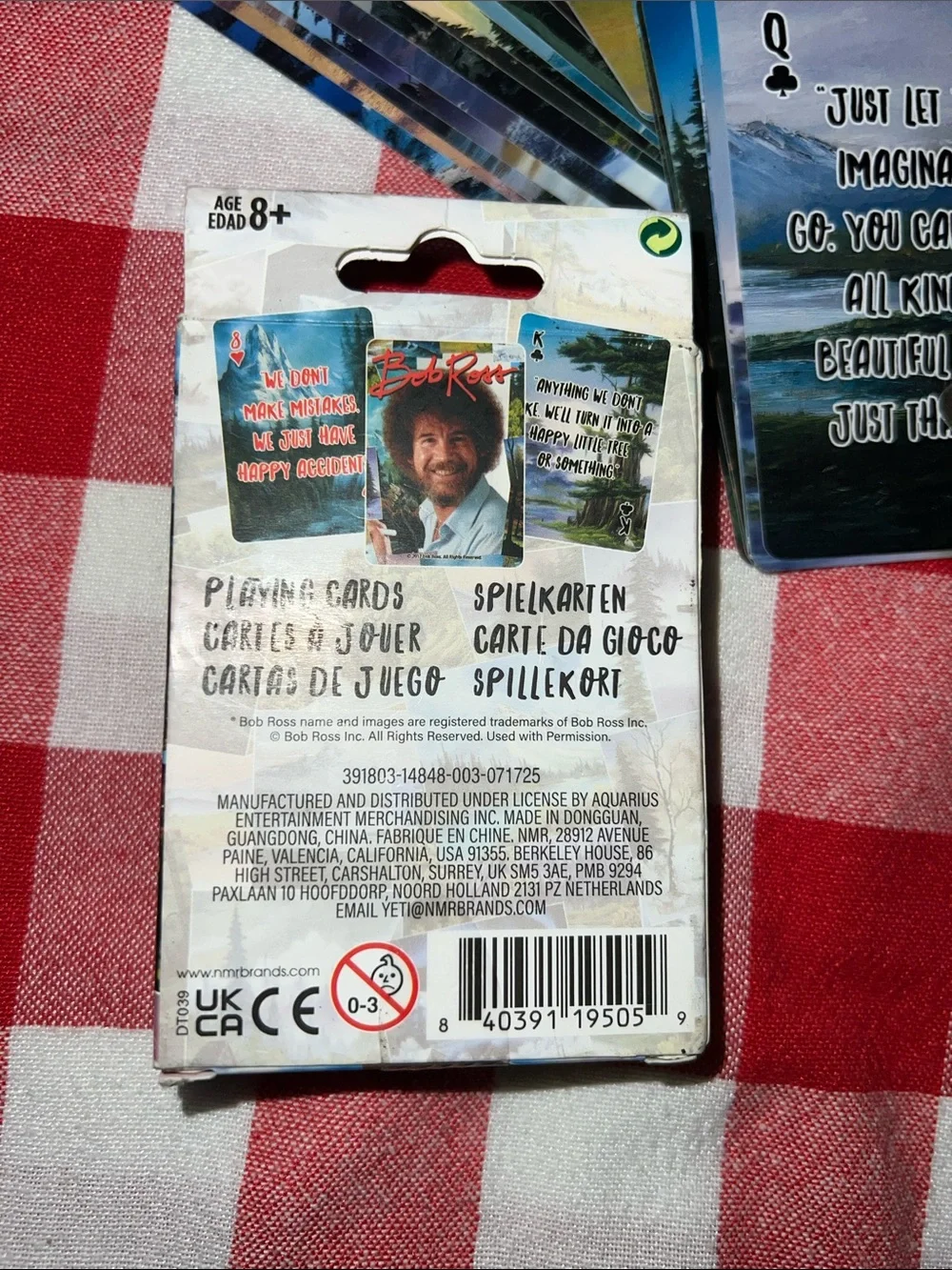 Bob Ross Deck of Playing Cards -